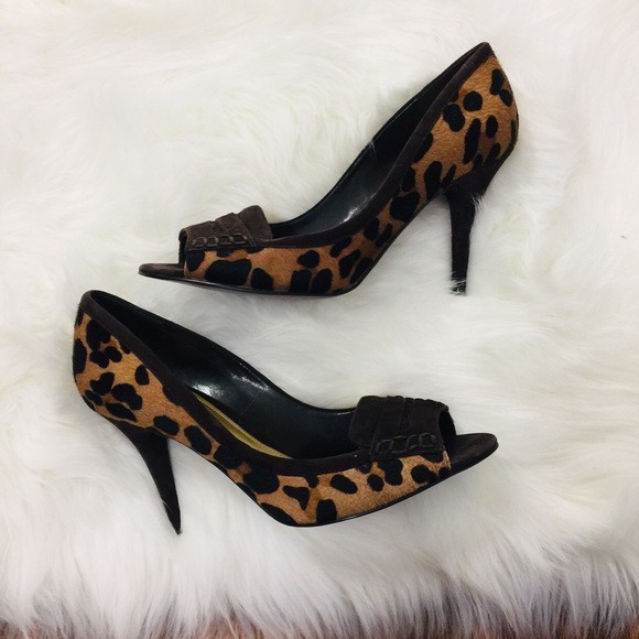 Lauren Ralph Lauren | Shoes | Lauren Ralph Lauren Calf Hair Leopard ...